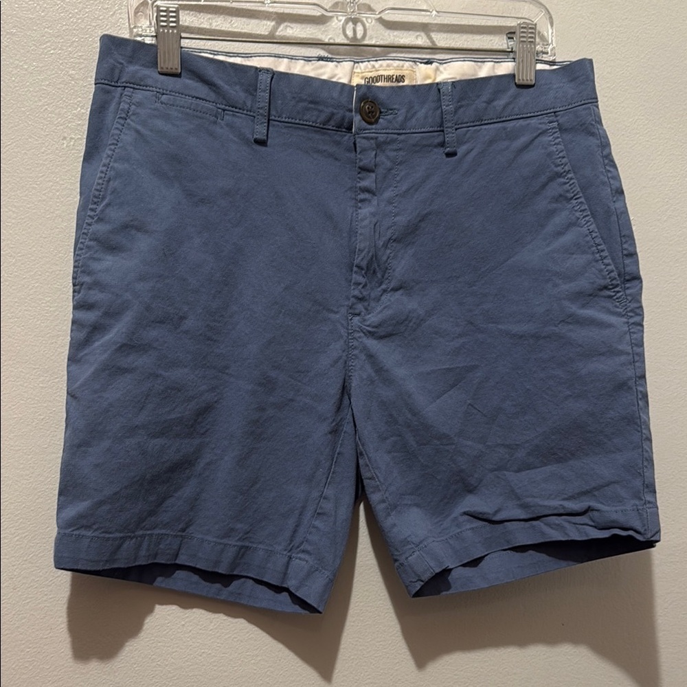 Goodthreads 31 waist Men's Blue Oxford Shorts